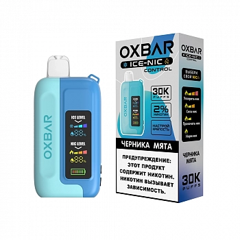 OXBAR 30000 POD-1 "Черника Мята" 20
